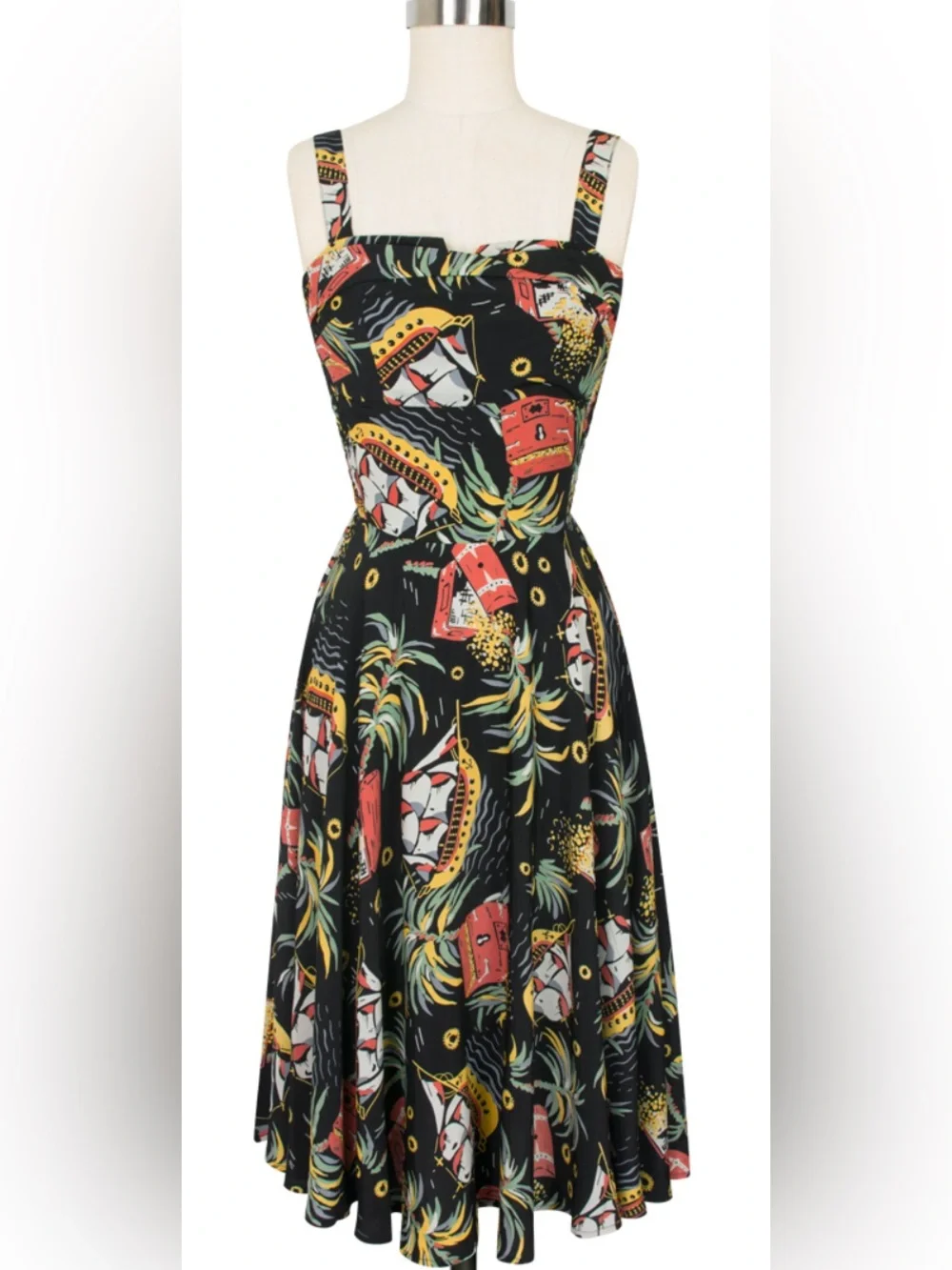 Trixie Dress by Trashy Diva XXL Pirate Treasure - Picture 1 of 14